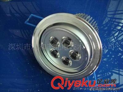 高效节能光源 深圳市利和丰光电技术大量供应LED 5*1W镁合金大功率天花灯